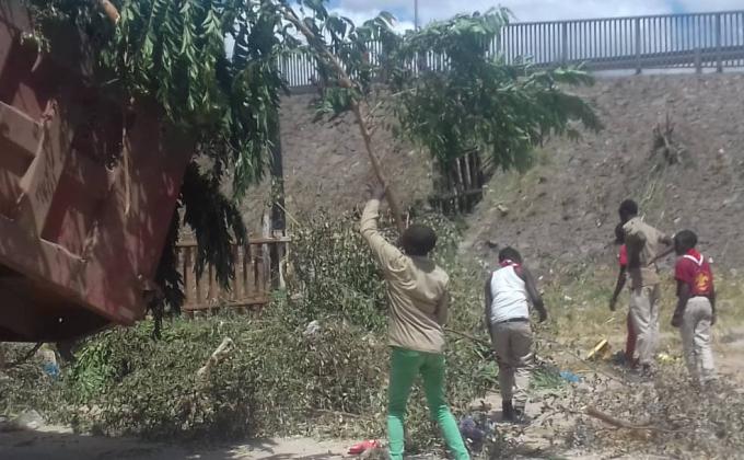 Lusaka Scouts Celebrate Youth Day in Action