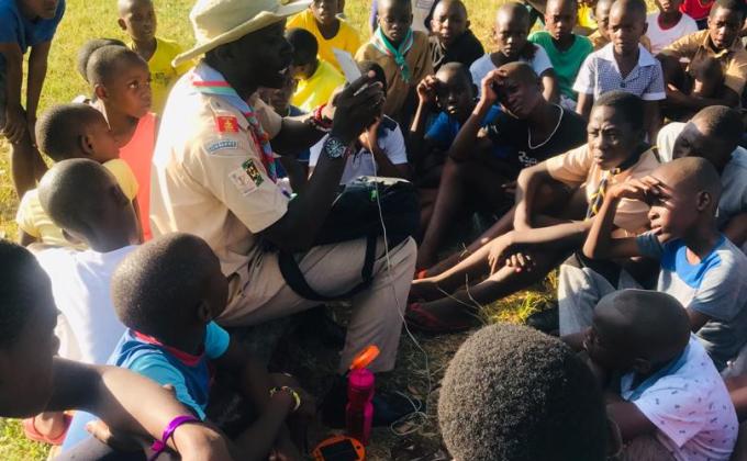 Midlands province scouts (Zimbabwe) commemorate the Africa Scout Day 2019