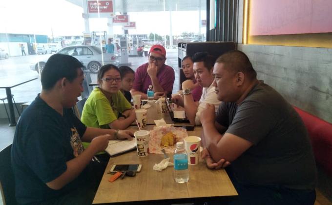 Meeting and Briefing for Our Journey and Schedule to Aruk, Indonesia 