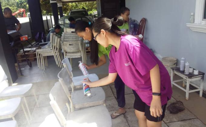 Penambahbaikan Kerusi untuk projek SWA