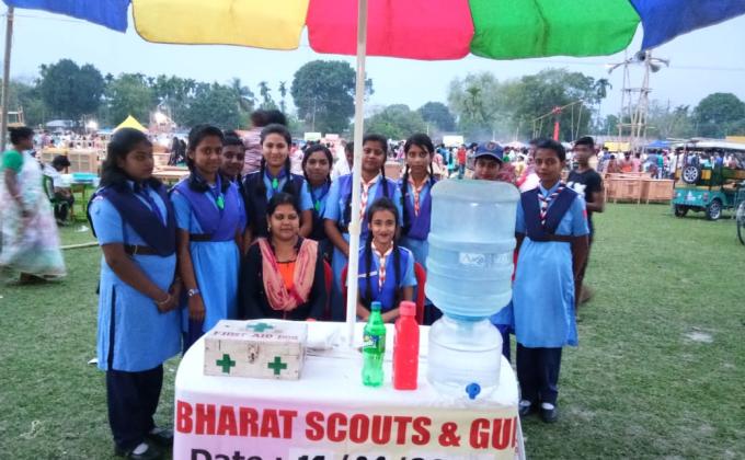 Voluntary Service At Charak Puja Festival