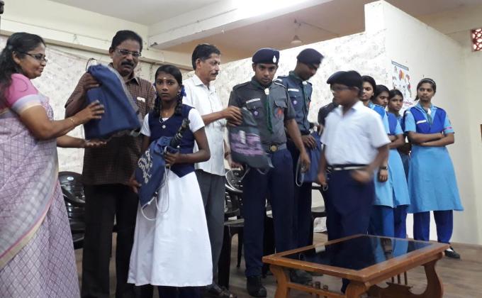 Study material distribution 