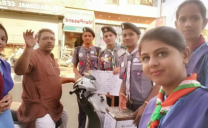  DONATION COLLECTION FOR ODISA FANNY CYCLONE RELIEF FUND