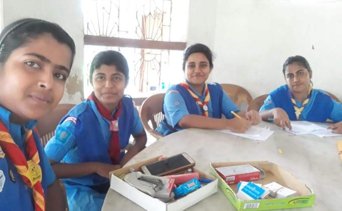 Service rangers in Rajya Puraskar testing camp 2019