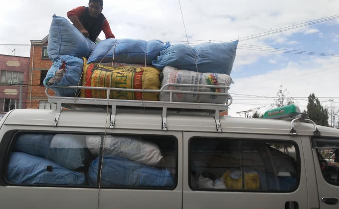 DONACIÓN DE ROPA PARA EL ÁREA RURAL