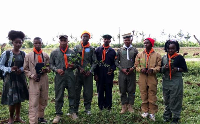 Tree Planting at Timbila High School