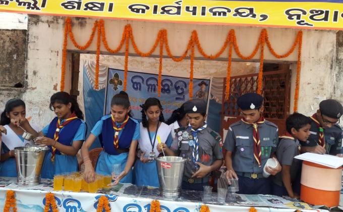 3rd day of JALACHHATRA SERVICE CAMP (Cold drink and soft drink distribution program)