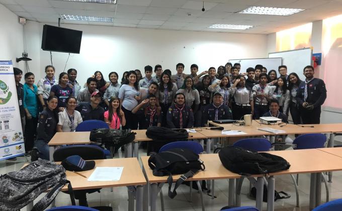 Ciclo de Charlas de CAMBIO CLIMÁTICO, HUELLA DE CARBONO Y HUELLA HÍDRICA CNT- SCOUTS G26 G43 -Distrito Cruz del Sur