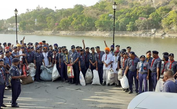 नक्की झील स्वच्छता अभियान