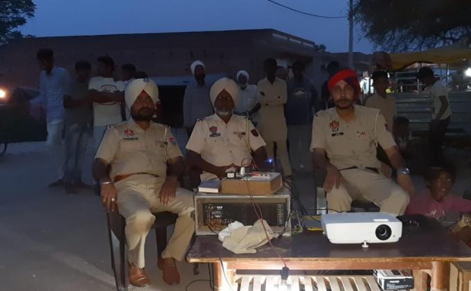 anti drugs,traffic education and moral education seminar by sri muktsar sahib police department punjab india 