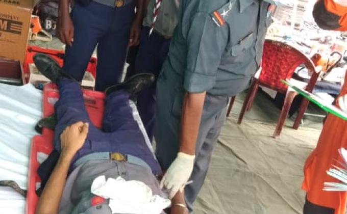 Disaster preparedness and mock drill 