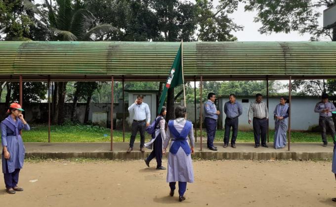 গাল- ইন স্কাউটিং সম্প্রসারণের জন্য পরিদর্শন কর্মসূচি   