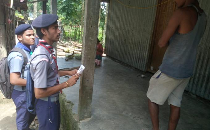 Awareness of Making village open defection free