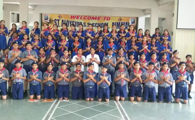 PEACE ACTIVITY IN JABALPUR ST ALOYCIUS......RIMJHA