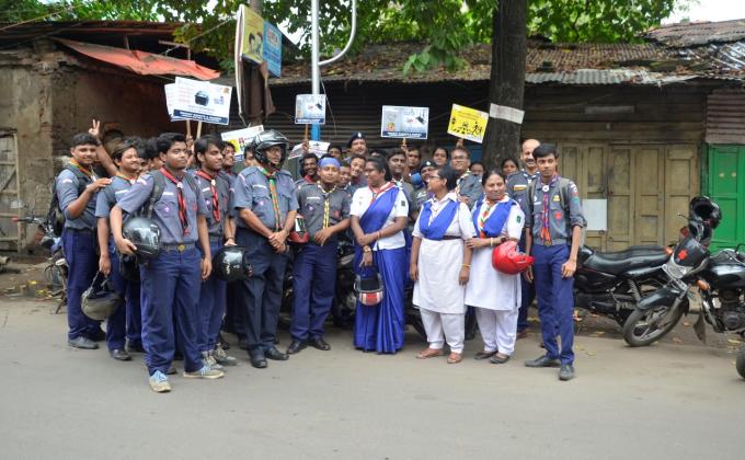 Road Safety Awareness Programme on Bike Rally