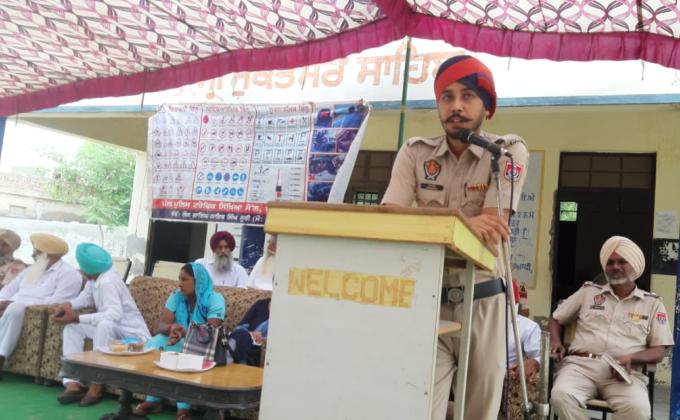 anti drugs,traffic education and moral education seminar by sri muktsar sahib police department punjab india 
