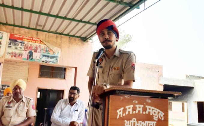 anti drugs,traffic education and moral education seminar by sri muktsar sahib police department punjab india