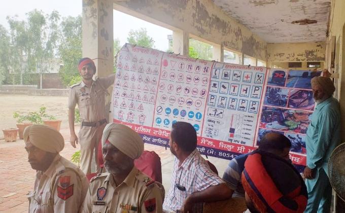 anti drugs,traffic education and moral education seminar by sri muktsar sahib police department punjab india 