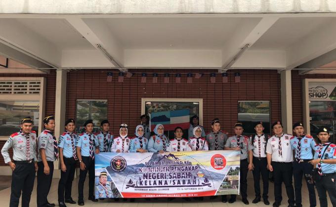 Kontinjen Sabah menggegarkan RoverMoot Selangor 2019