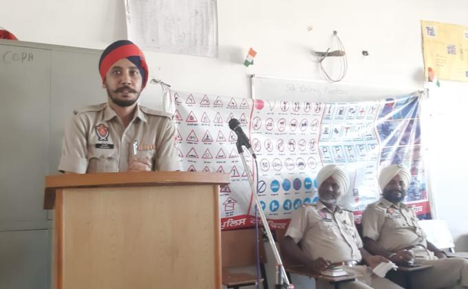 anti drugs,traffic education and moral education seminar by sri muktsar sahib police department punjab india 