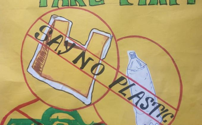 Go Green, Plastic is Obscene!