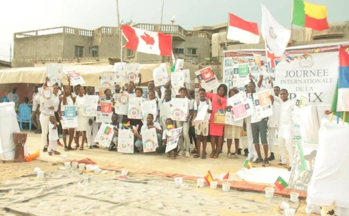 Célébration de la journée internationale de la paix 