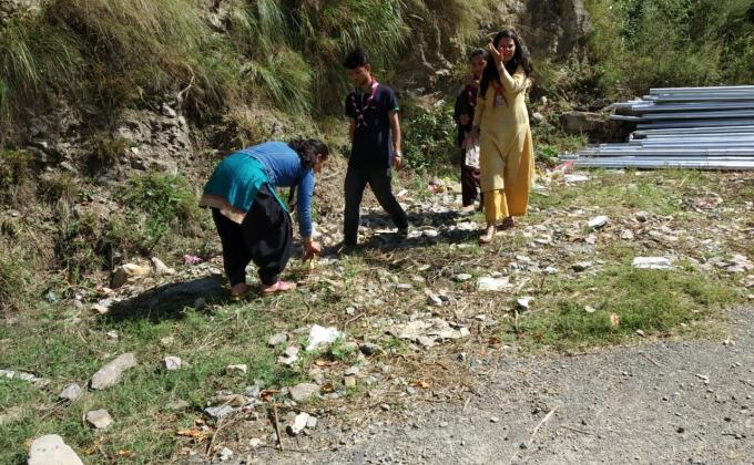 Cleaning the Campus.