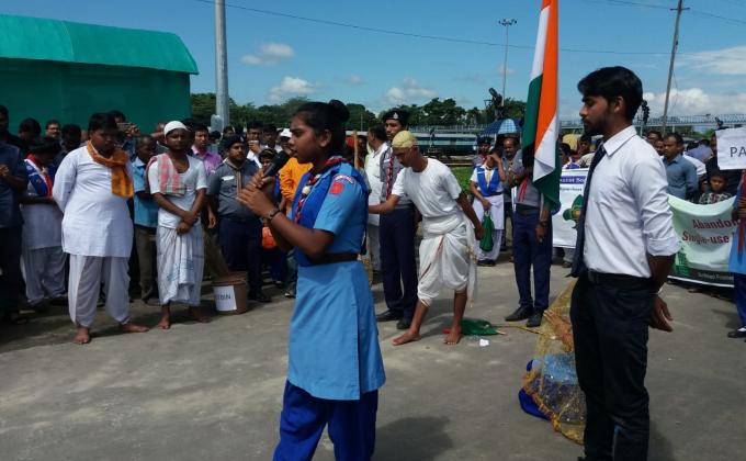 International day of non violence and celebrate the Gandhi Jayanti