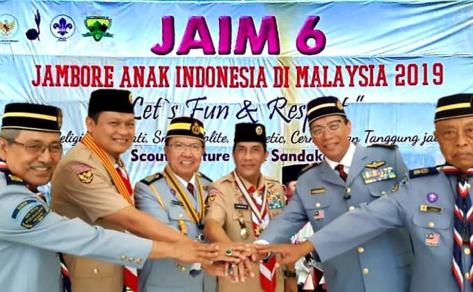 JAIM di Scout Nature Park Sandakan. 
