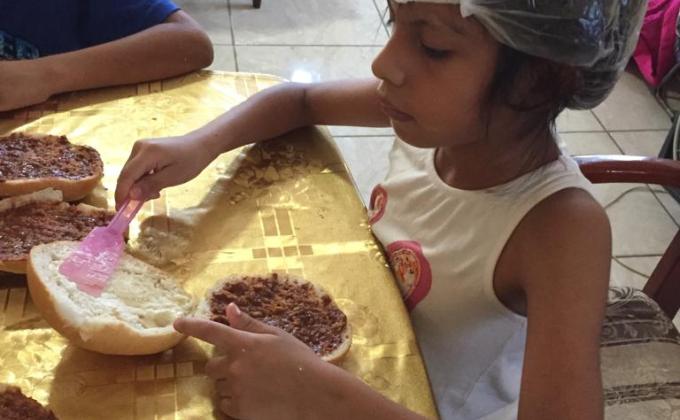 Una cena para todos.