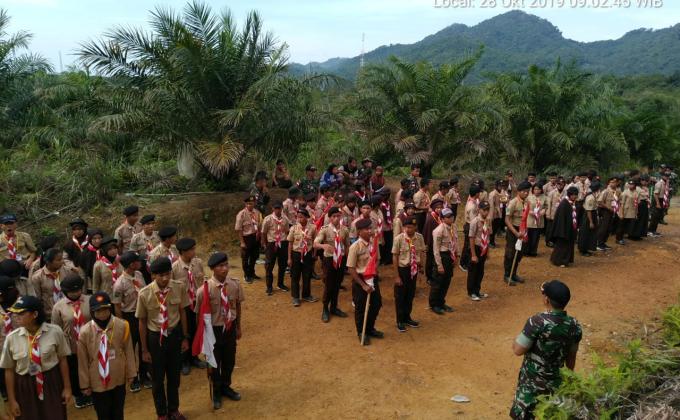 Program MoP bersama Pramuka di Aruk