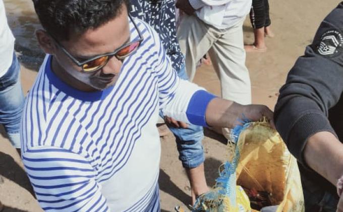 Cleanliness Drive at Jaleswar Temple, Jalesapata, Kandhamal