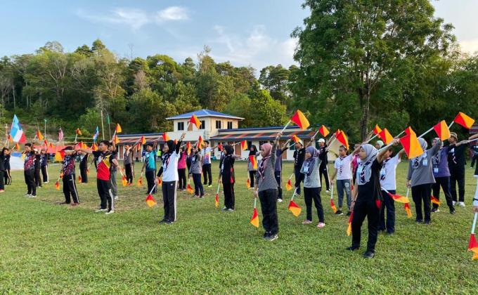 pernyertaan pertama jota joti saya sebagi petugas