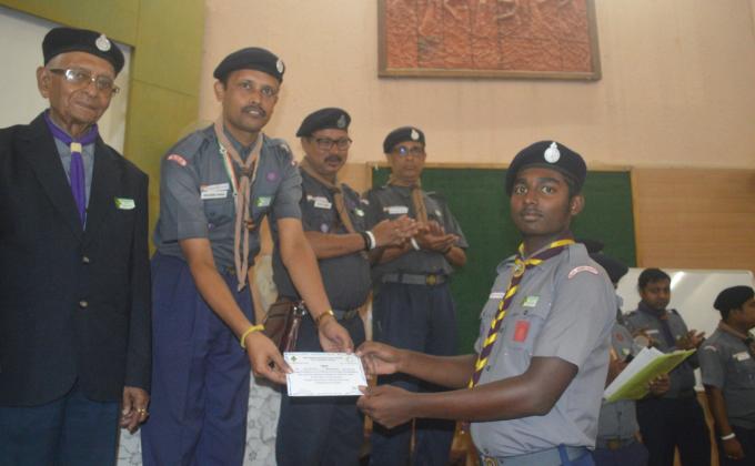 Service in Himalayan wood badge course