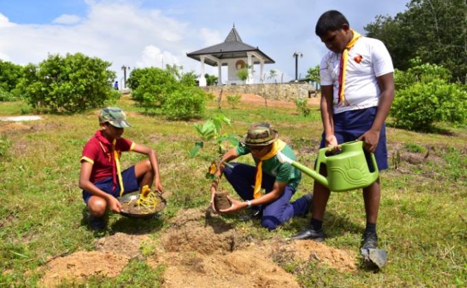 Kalidu jayathungarachi's community service project