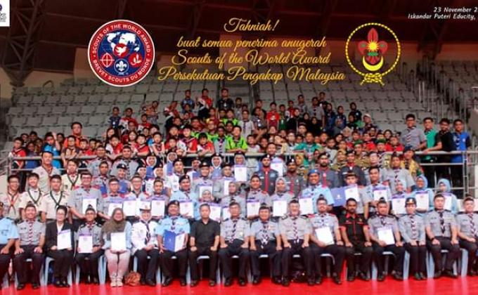 Majlis Penganugerahan Scouts Of The World Award 