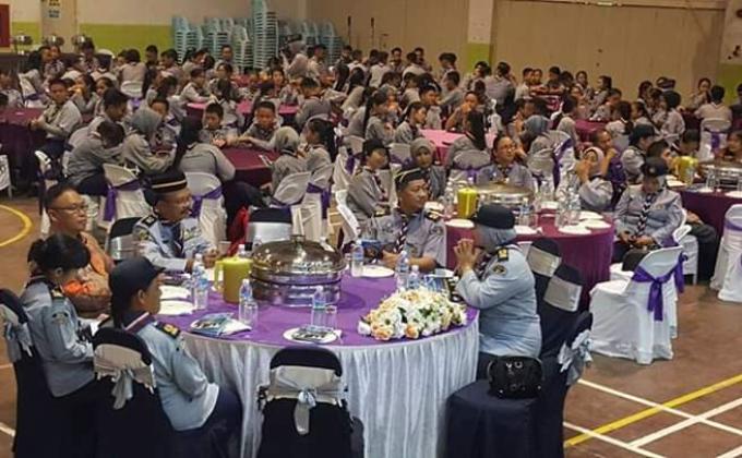 Pengakap Daerah Kota Merudu Sabah adakan Malam Asperasiasi