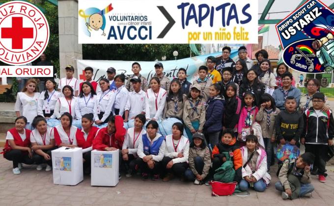 "TAPITAS POR UN NIÑO FELIZ"