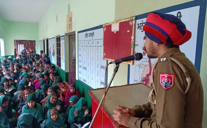 anti drugs,traffic education and moral education seminar by sri muktsar sahib police department punjab india