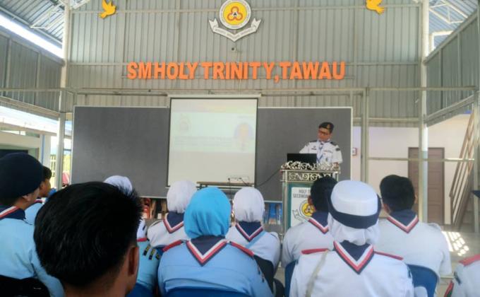 Taklimat MoP untuk Pengakap Kelana Daerah Tawau. 