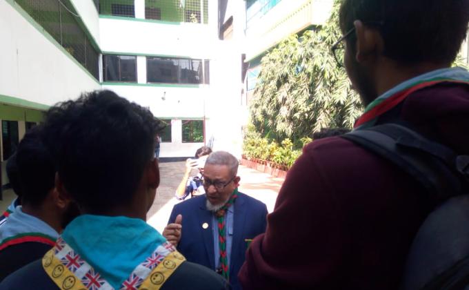 ক্রু মিটিং এবং হাইকিং; পিপল'স ওপেন রোভার স্কাউট গ্রুপ।