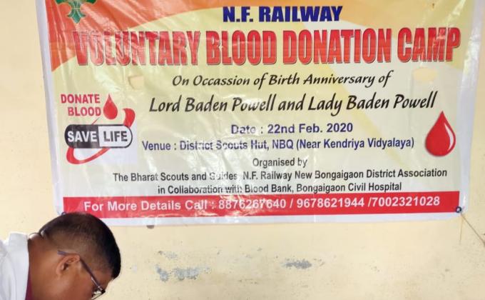 Blood donation camp
