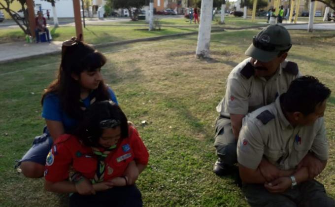 Rovers and Rangers of G.C. kullu distributed clothes in the slum area