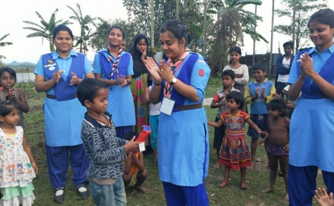 Organising game for children 