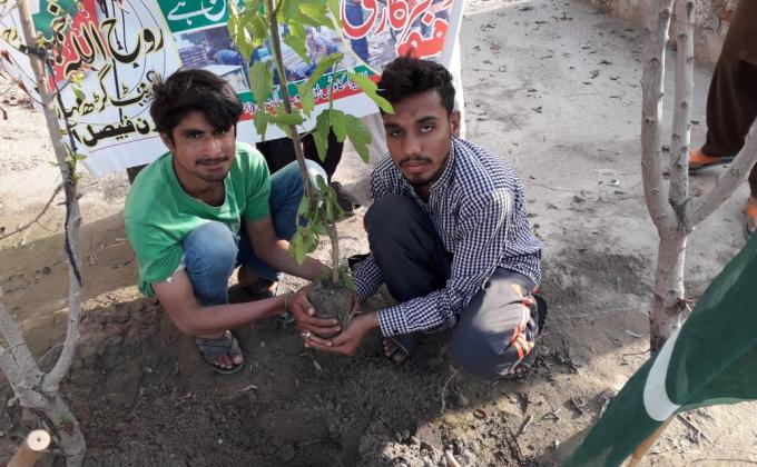 Green Pakistan "Planting " Campaign