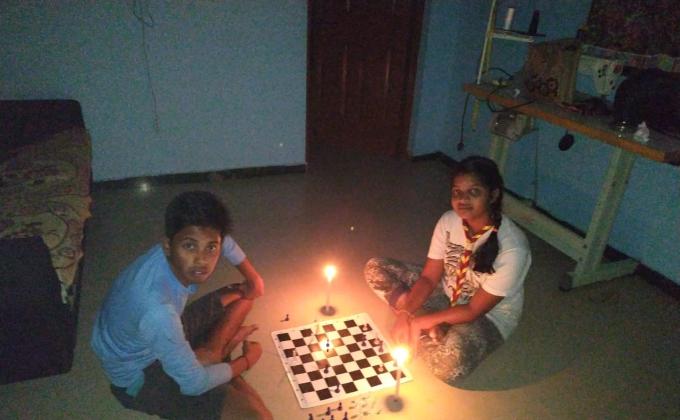 game at night
