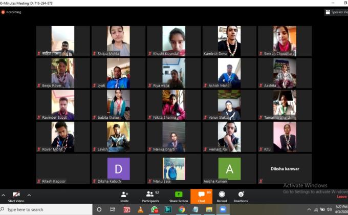 1st Virtual Meeting of BSGHP