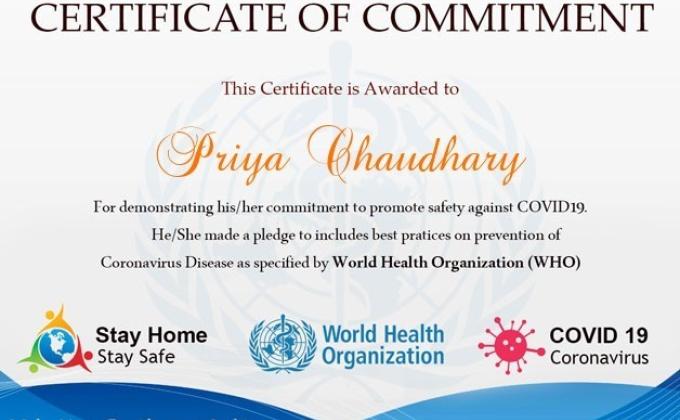  A small step taken fight against covid19 
