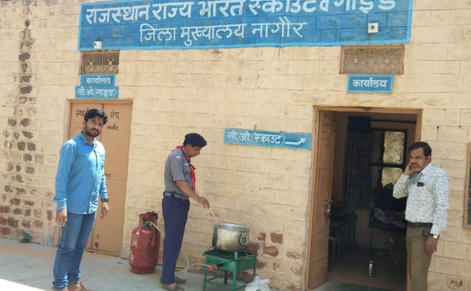 fight covid 19 tea distribution