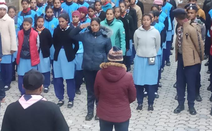 Republic Day Celebration Camp.